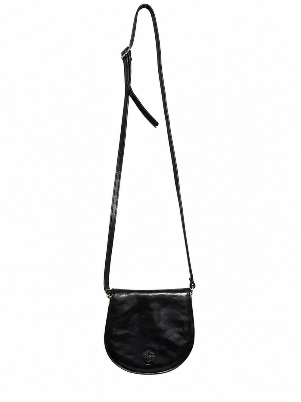 Vintage L’Artigiano Firenze Italian Leather Crossbody Saddle Bag